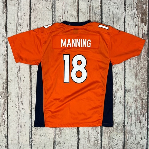 Peyton Manning Denver Broncos Nike Boys Kids Youth NFL Football Jersey - Picture 2 of 4